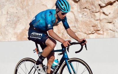 David de la Cruz durant l'UAE Tour | @iamdlax